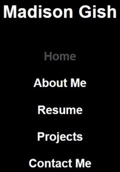 Website Navigation Gif